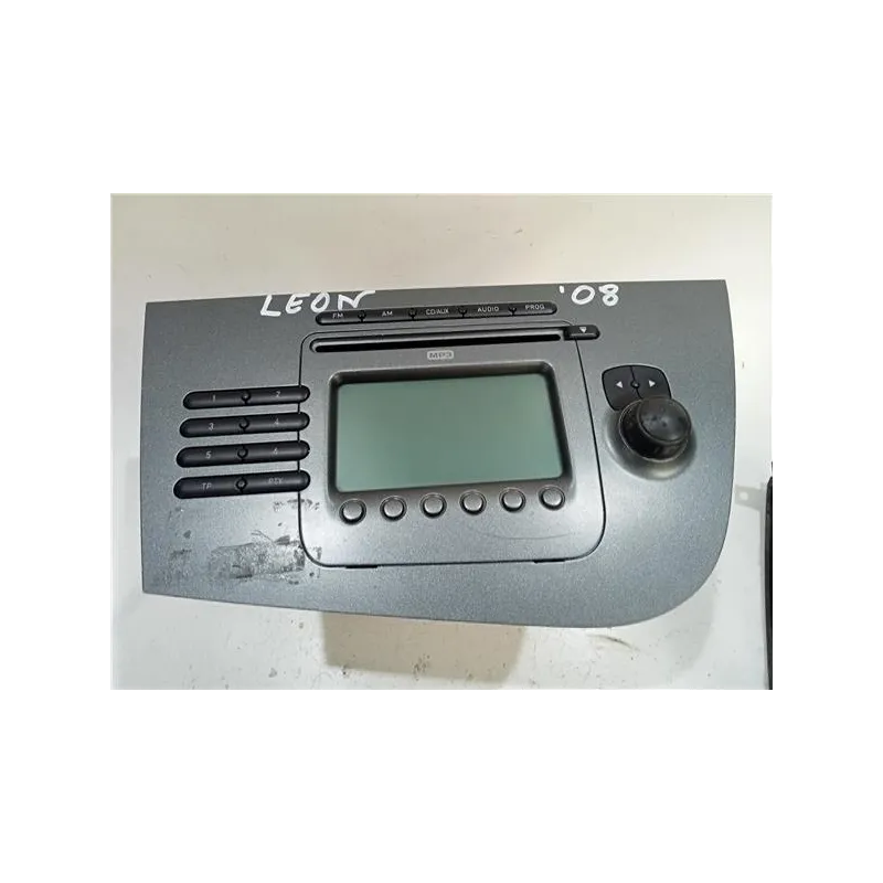 Recambio de radio cd para seat leon (1p1)(05.2005) tdi 16v referencia OEM IAM 7646546366  