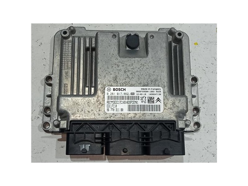 Recambio de centralita inyeccion para citroën c4 berlina (08.2010) 1.4 selection [1,4 ltr. - 70 kw 16v] referencia OEM IAM 02810