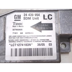 Recambio de centralita airbag para opel corsa c (2003) 1.3 cdti referencia OEM IAM 24439954 327963935  