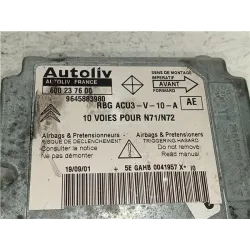 Recambio de centralita airbag para citroën xsara berlina (1997) 1.9 td referencia OEM IAM 600237600  
