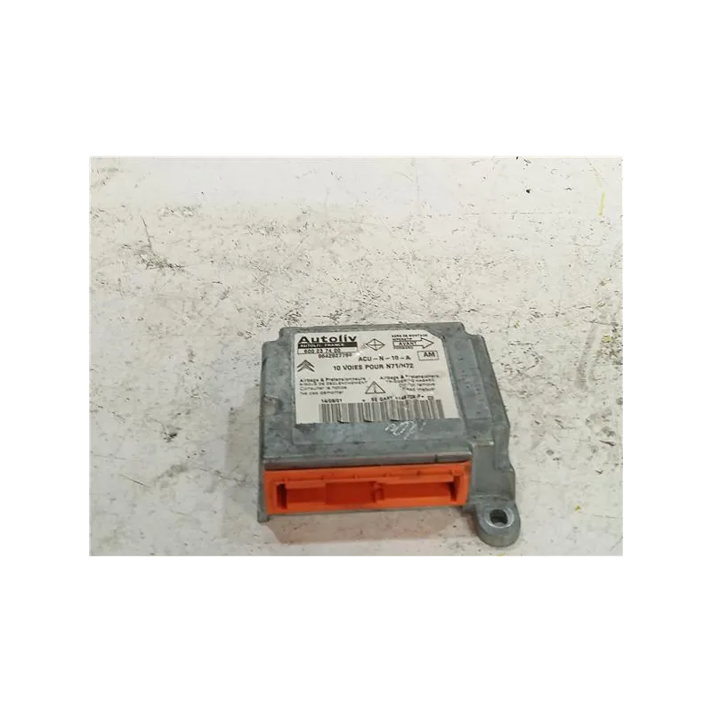 Recambio de centralita airbag para citroën xsara berlina (1997) 1.9 td referencia OEM IAM 600237400  