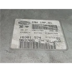 Recambio de centralita inyeccion para peugeot 206 (1998) 1.4 hdi eco 70 referencia OEM IAM IAW1AP81 16301464  