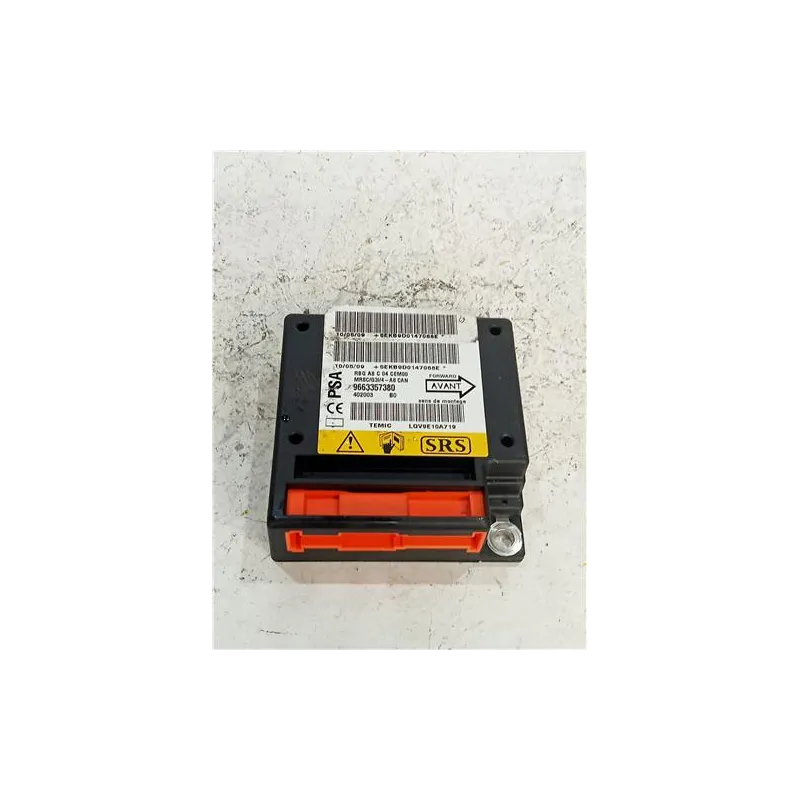 Recambio de centralita airbag para citroën c3 (09.2009) 1.4 hdi 70 referencia OEM IAM 9663357380  
