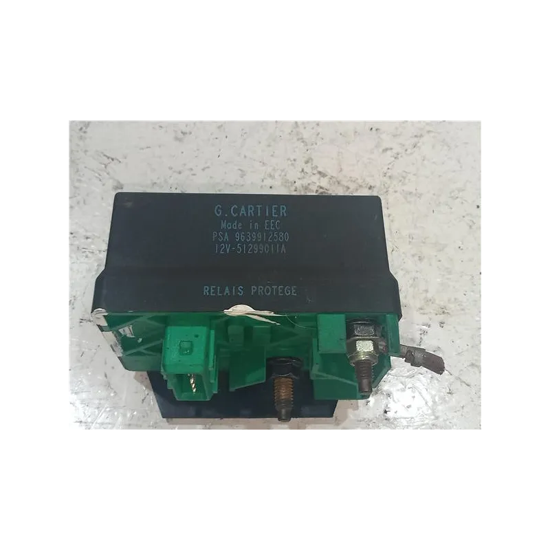 Recambio de caja precalentamiento para peugeot 206 (1998) 1.4 hdi eco 70 referencia OEM IAM 9639912580  