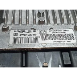 Recambio de centralita inyeccion para peugeot 407 hdi 135 referencia OEM IAM 5WS40204ET SID803  