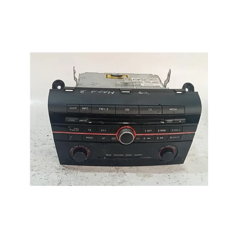 Recambio de radio cd para mazda 3 berlina (bk)(2003) 2.0 referencia OEM IAM 14793606 14793001  