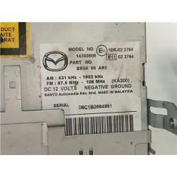 Recambio de radio cd para mazda 3 berlina (bk)(2003) 2.0 referencia OEM IAM 14793606 14793001  