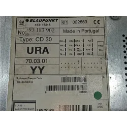 Recambio de radio cd para opel astra h berlina (2004) 1.6 referencia OEM IAM 453116246  