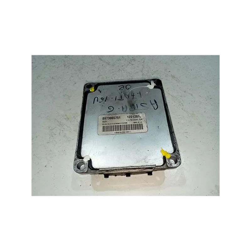 Recambio de centralita inyeccion para opel astra g berlina di referencia OEM IAM 8973065751  