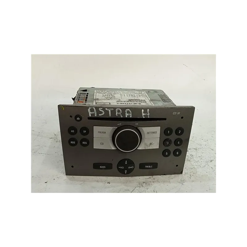 Recambio de radio cd para opel astra h berlina (2004) 1.6 referencia OEM IAM 7644221310  