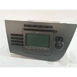 Recambio de radio cd para seat leon (1p1)(05.2005) tdi 16v referencia OEM IAM 1P1035186BN87 7646546366  