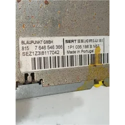 Recambio de radio cd para seat leon (1p1)(05.2005) tdi 16v referencia OEM IAM 1P1035186BN87 7646546366  