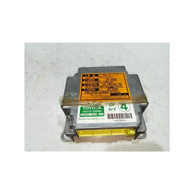 Recambio de centralita airbag para toyota yaris (ncp1/nlp1/scp1)(1999) 1.3 referencia OEM IAM 8917052040  