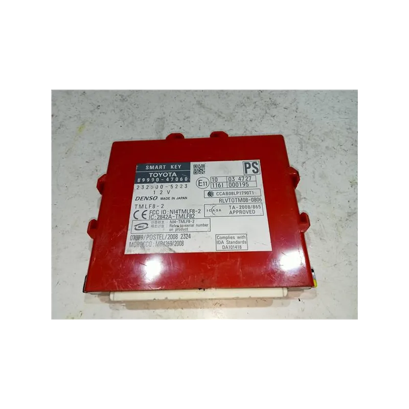 Recambio de centralita encendido para toyota prius (zvw30)(2009) 1.8 hybrid referencia OEM IAM 8999047060  