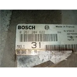 Recambio de centralita inyeccion para peugeot 106 (s1)(08.199103.1996) 1.4 referencia OEM IAM 0261204622 9630278180  
