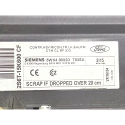 Recambio de modulo electronico para ford fiesta iv (ja_, jb_) 1.8 d referencia OEM IAM 5WK48032D  