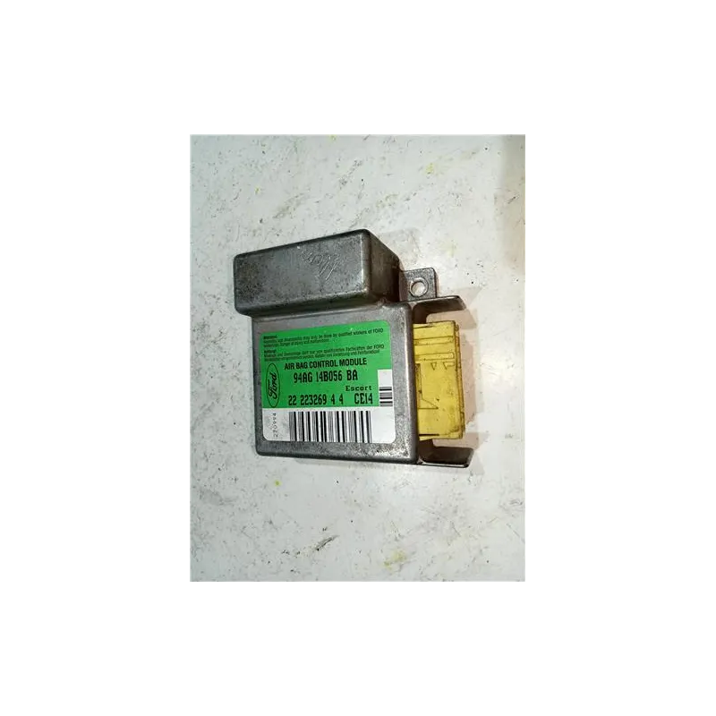 Recambio de centralita airbag para ford escort cabrio (1991) referencia OEM IAM 94AG14B056BA  