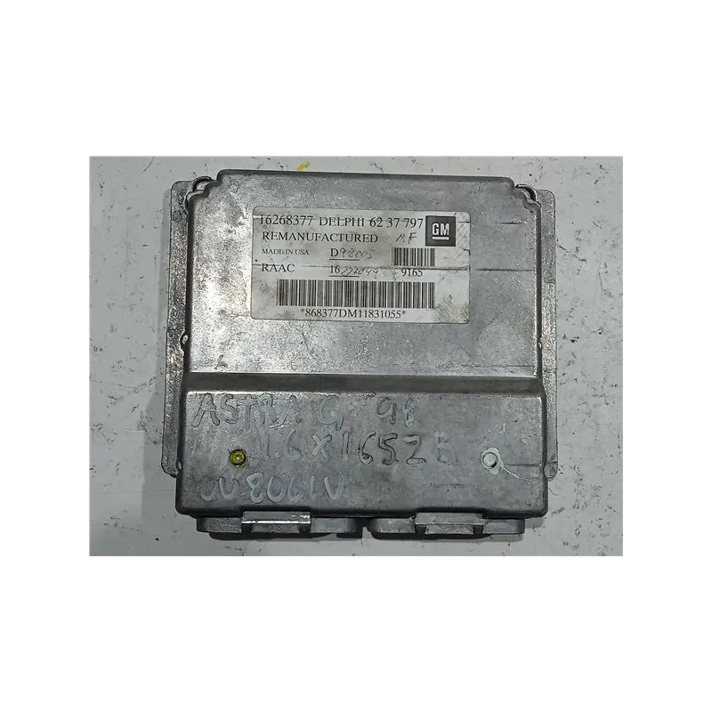 Recambio de centralita airbag para opel astra g berlina (1998) 1.6 referencia OEM IAM 16268377  