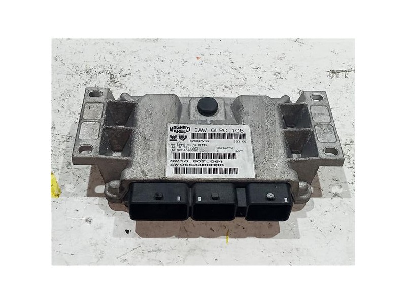 Recambio de centralita inyeccion para peugeot 207 (2006) 1.4 confort [1,4 ltr. - 50 kw hdi] referencia OEM IAM 9663380880 IAW6LP