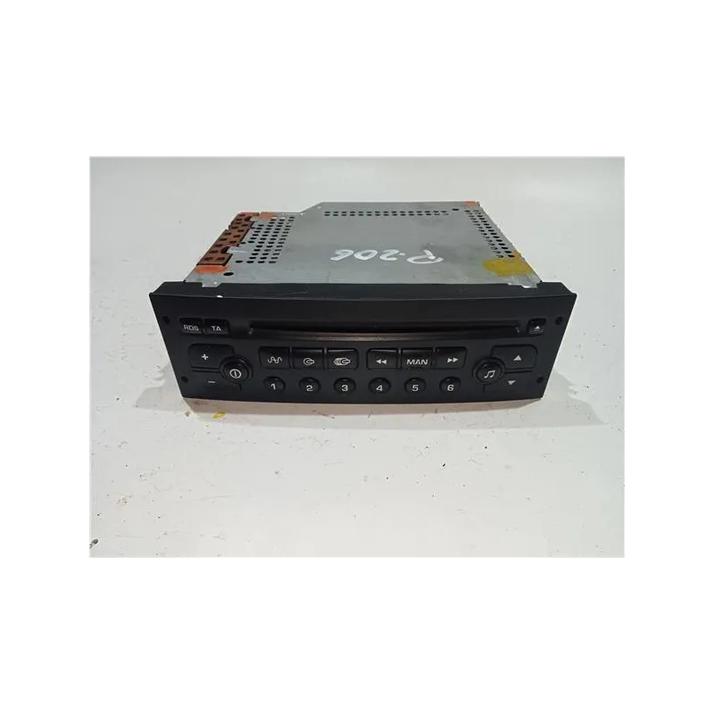 Recambio de radio cd para peugeot 206 berlina 4-pt. (09.2006) referencia OEM IAM 96489417XT00  
