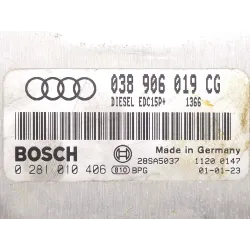 Recambio de centralita inyeccion para audi a4 b6 (8e2) 1.9 tdi referencia OEM IAM 038906019CG 0281010406  