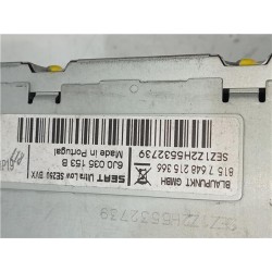 Recambio de radio cd para seat ibiza sc (6j1)(06.2008) 1.4 sport [1,4 ltr. - 59 kw tdi] referencia OEM IAM 7648215366  