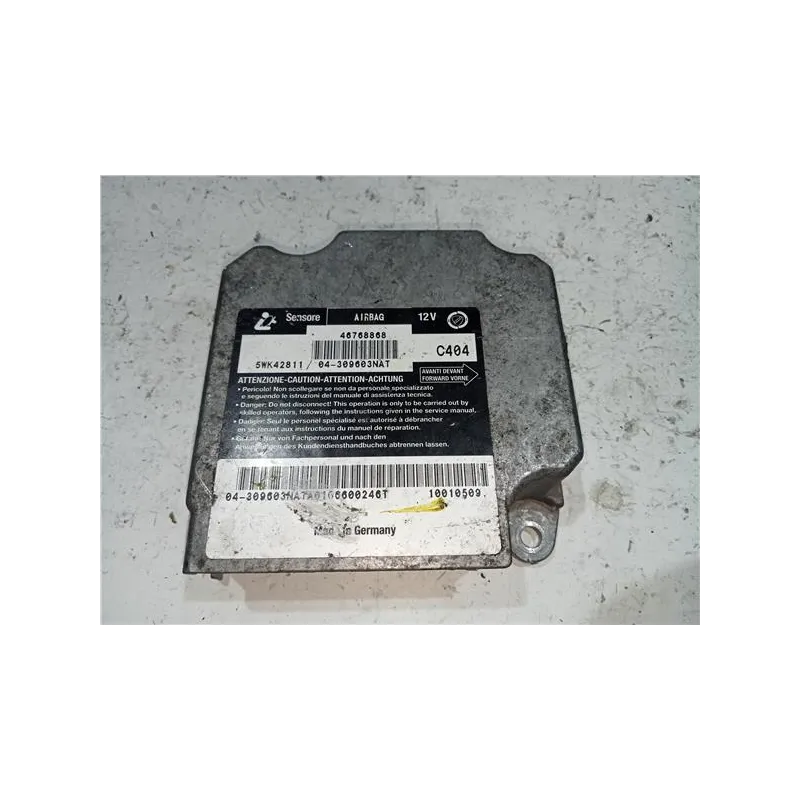 Recambio de centralita airbag para fiat bravo (182)(1995) 1.9 d referencia OEM IAM 46768868  