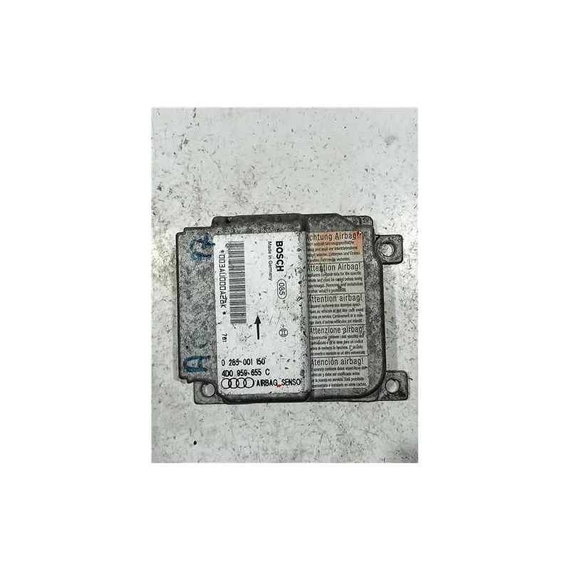 Recambio de centralita airbag para audi a8 (4e)(2002) tdi quattro v6 24v referencia OEM IAM 0285001150  