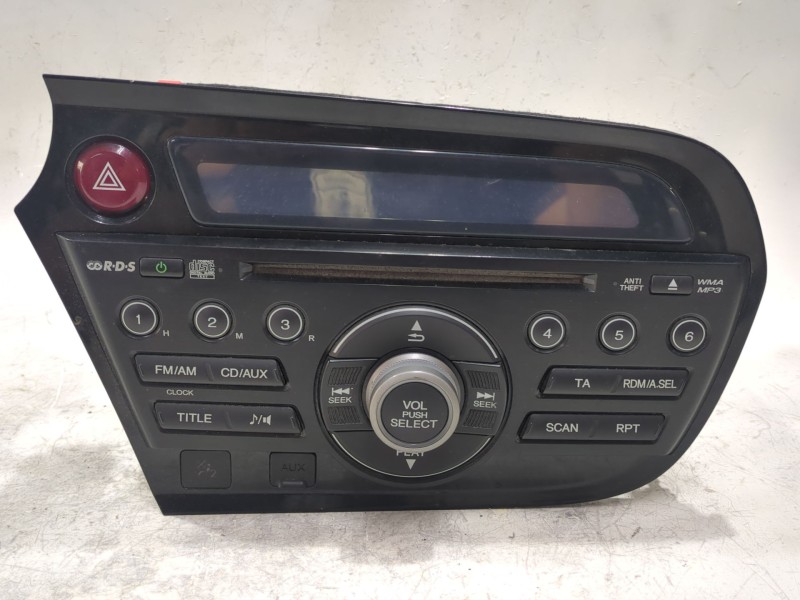 Recambio de sistema audio / radio cd para honda insight (ze_) 1.3 ima (ze2) referencia OEM IAM 39100TM8G01  