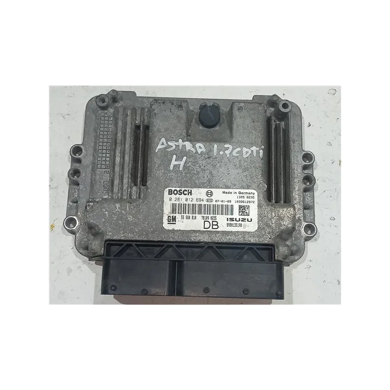 Recambio de centralita inyeccion para opel astra h berlina (2004) 1.6 referencia OEM IAM 0281012694 GM55560810DB  