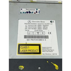 Recambio de radio cd para mercedes-benz clase c (bm 204) berlina (01.2007) 2.2 c 200 cdi (204.007) [2,2 ltr. - 100 kw cdi cat] r