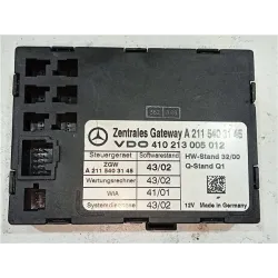 Recambio de centralita cierre para mercedes-benz clase e (bm 211) berlina (01.2002) e 220 cdi (211.006) referencia OEM IAM A2115