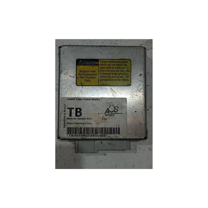 Recambio de centralita abs para daewoo lanos (1997) 1.6 16v referencia OEM IAM 16253019  