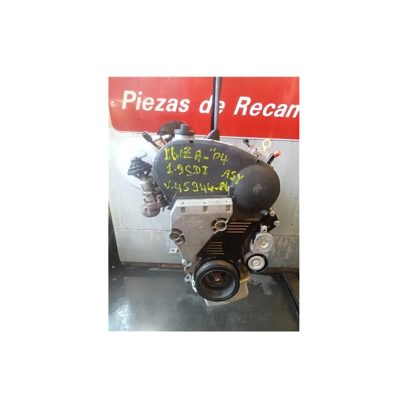 Recambio de motor completo para seat ibiza (6l1)(04.2002) 1.9 sdi referencia OEM IAM ASY  