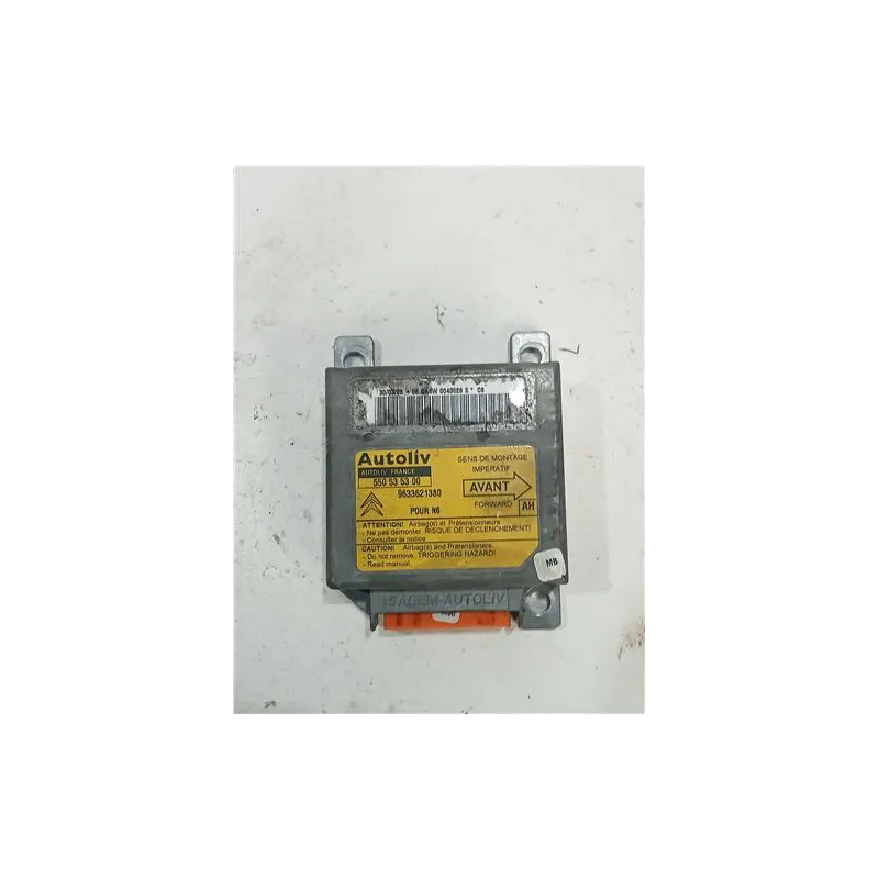 Recambio de centralita airbag para citroën xsara berlina (1997) 1.9 td referencia OEM IAM 550535300  