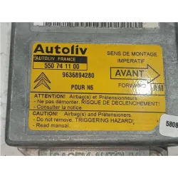 Recambio de centralita airbag para citroën xsara berlina (1997) 1.9 td referencia OEM IAM 550741100  