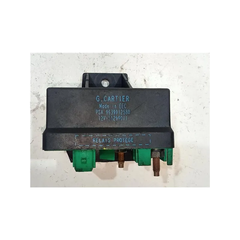 Recambio de caja precalentamiento para citroën xsara berlina (1997) 1.9 td referencia OEM IAM 9639912580  