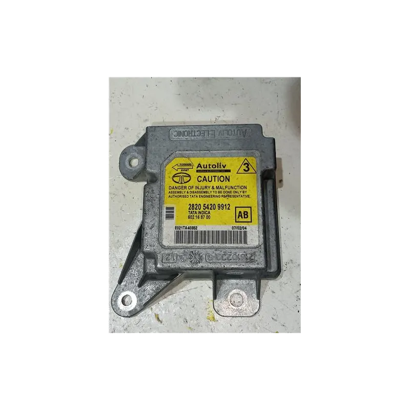 Recambio de centralita airbag para tata indica (19982018) referencia OEM IAM 282054209912  