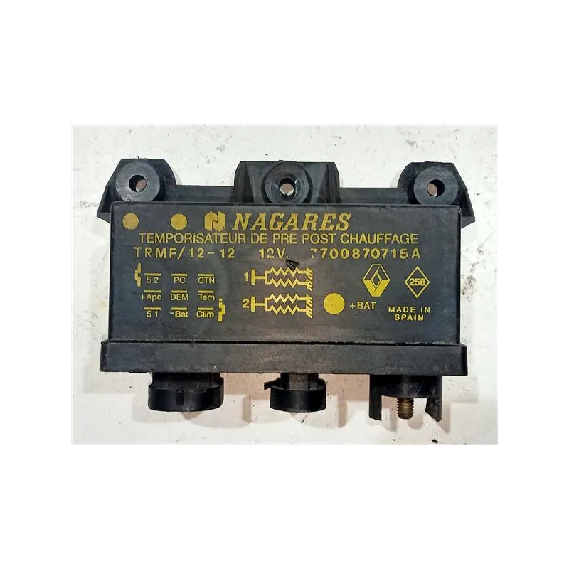 Recambio de caja precalentamiento para renault megane i cabriolet (ea0)(1995) referencia OEM IAM 7700870715A  