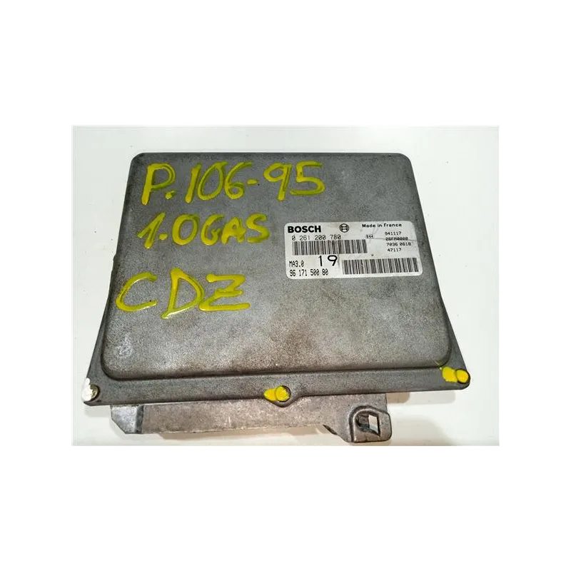 Recambio de centralita inyeccion para peugeot 106 (s2)(04.1996) 1.0 i referencia OEM IAM 0261200780  