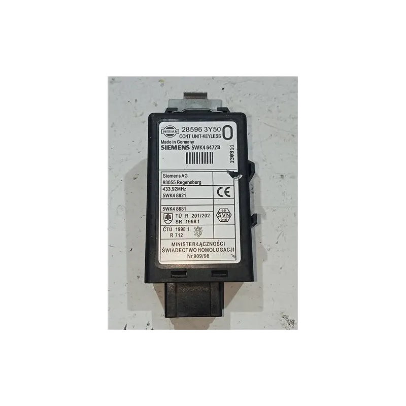 Recambio de modulo electronico para nissan x-trail (t30)(06.2001) 2.2 dci 4x4 referencia OEM IAM 285963Y50  