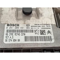 Recambio de centralita inyeccion para citroën c4 berlina (06.2004) 2.0 16v referencia OEM IAM 0261208491 ME745  