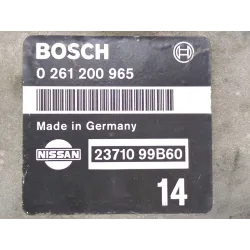 Recambio de centralita inyeccion para nissan micra (k12e)(11.2002) 1.2 16v referencia OEM IAM 0261200965 2371099B60  