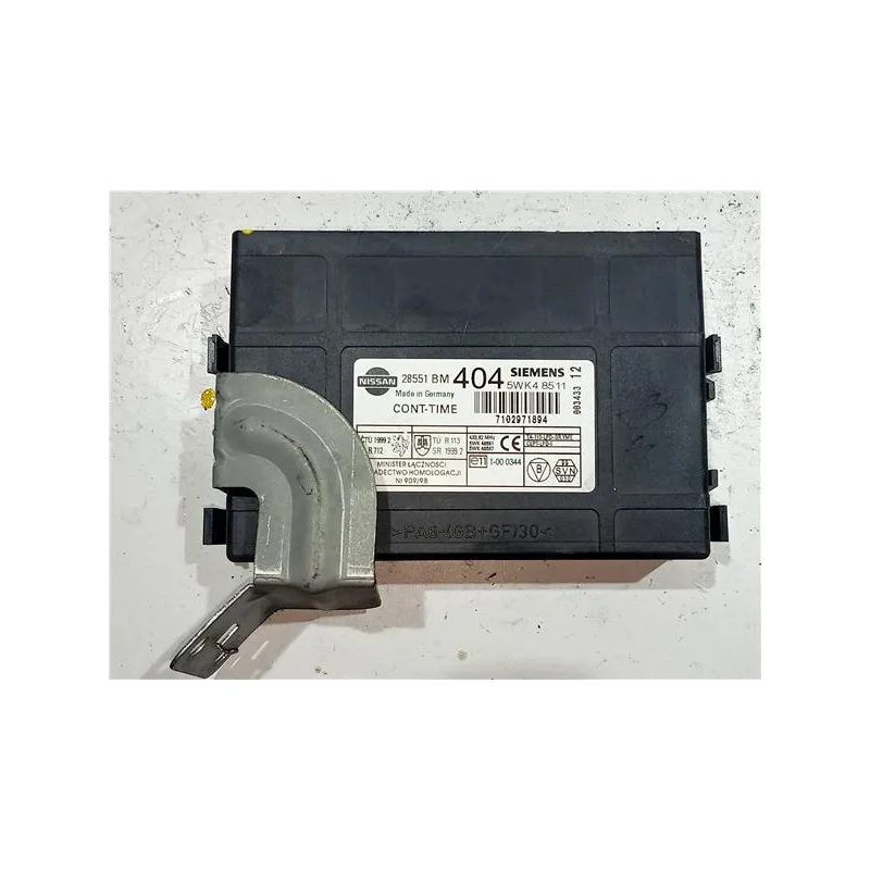 Recambio de centralita cierre para nissan almera (n16/e)(01.2000) 2.2 di referencia OEM IAM 5WK48511  