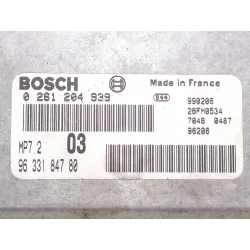 Recambio de centralita inyeccion para citroën xsara berlina (1997) 1.6 i referencia OEM IAM 0261204939 9633184780  
