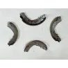 Recambio de zapatas para mitsubishi carisma berlina 5 (da0)(1995) 1.9 di-d referencia OEM IAM MB950062  