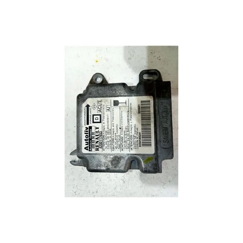 Recambio de centralita airbag para renault megane i fase 2 coupe (da...)(01.1999) referencia OEM IAM 600639600  