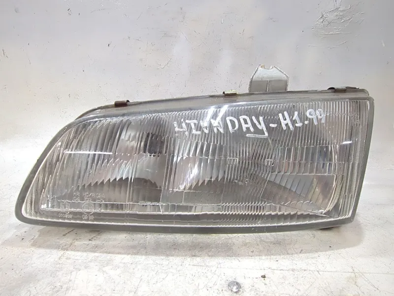 Recambio de faro delantero izquierdo para hyundai h-1 furgón 2.5 td referencia OEM IAM 1012396  
