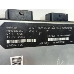 Recambio de centralita inyeccion para citroën berlingo (1996) 2.0 hdi 90 (mfrhy) referencia OEM IAM R04080025D  