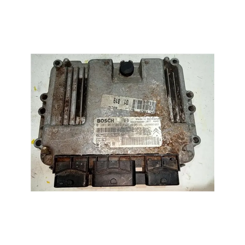 Recambio de centralita inyeccion para peugeot 206 (1998) 1.4 hdi eco 70 referencia OEM IAM 0281011089 1039S02957  